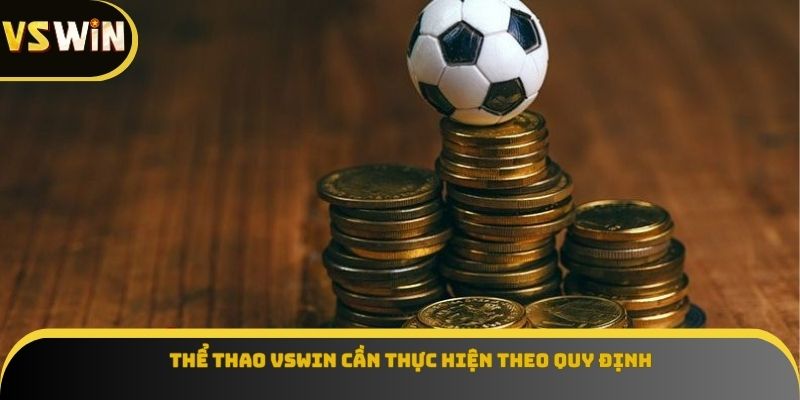 Thể thao VSWIN cần thực hiện theo quy định